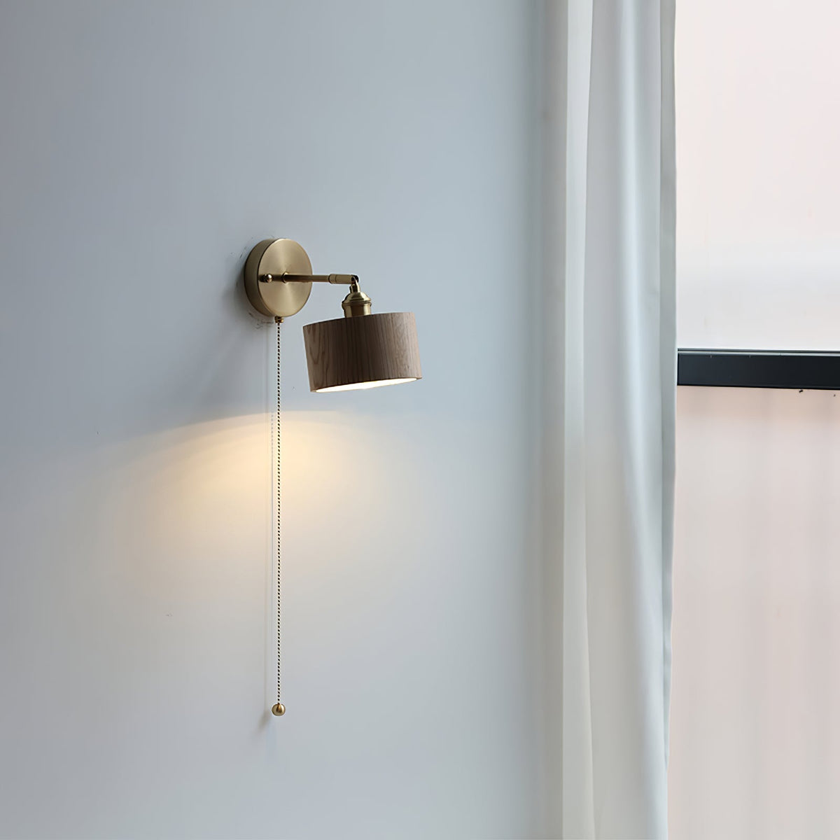Rotatable Wooden Wall Lamp – detail 6