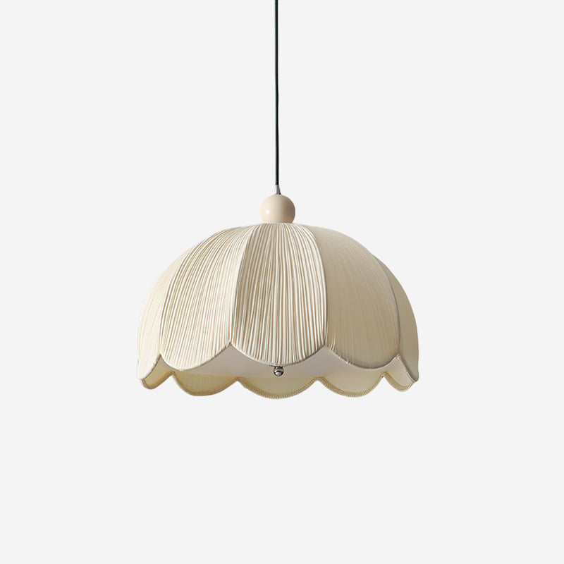 Lampada a sospensione plissettata Morinario