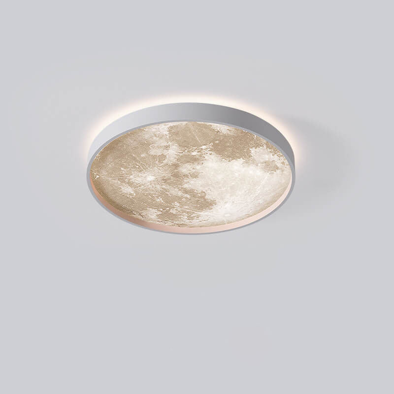 Lampada da soffitto Ferori a forma di luna