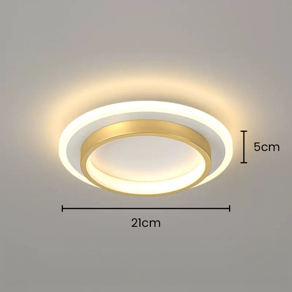 Plafoniera rotonda Tanaelio