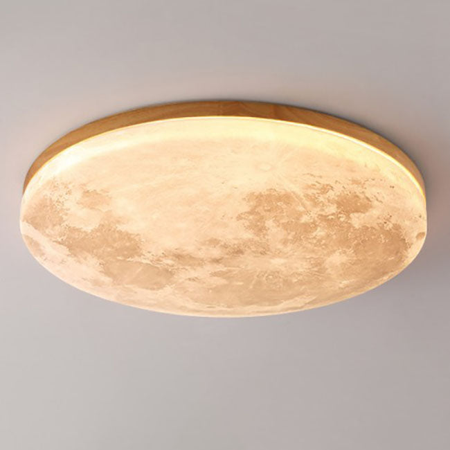 Lampada da soffitto Looro a forma di luna