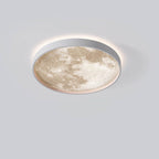Lampada da soffitto Ferori a forma di luna