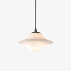 Lampada a sospensione Solere in alabastro