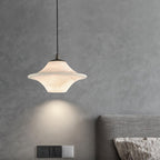 Lampada a sospensione Solere in alabastro
