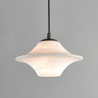 Lampada a sospensione Solere in alabastro