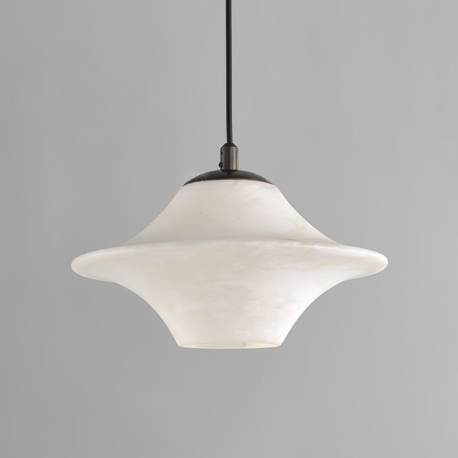 Lampada a sospensione Solere in alabastro