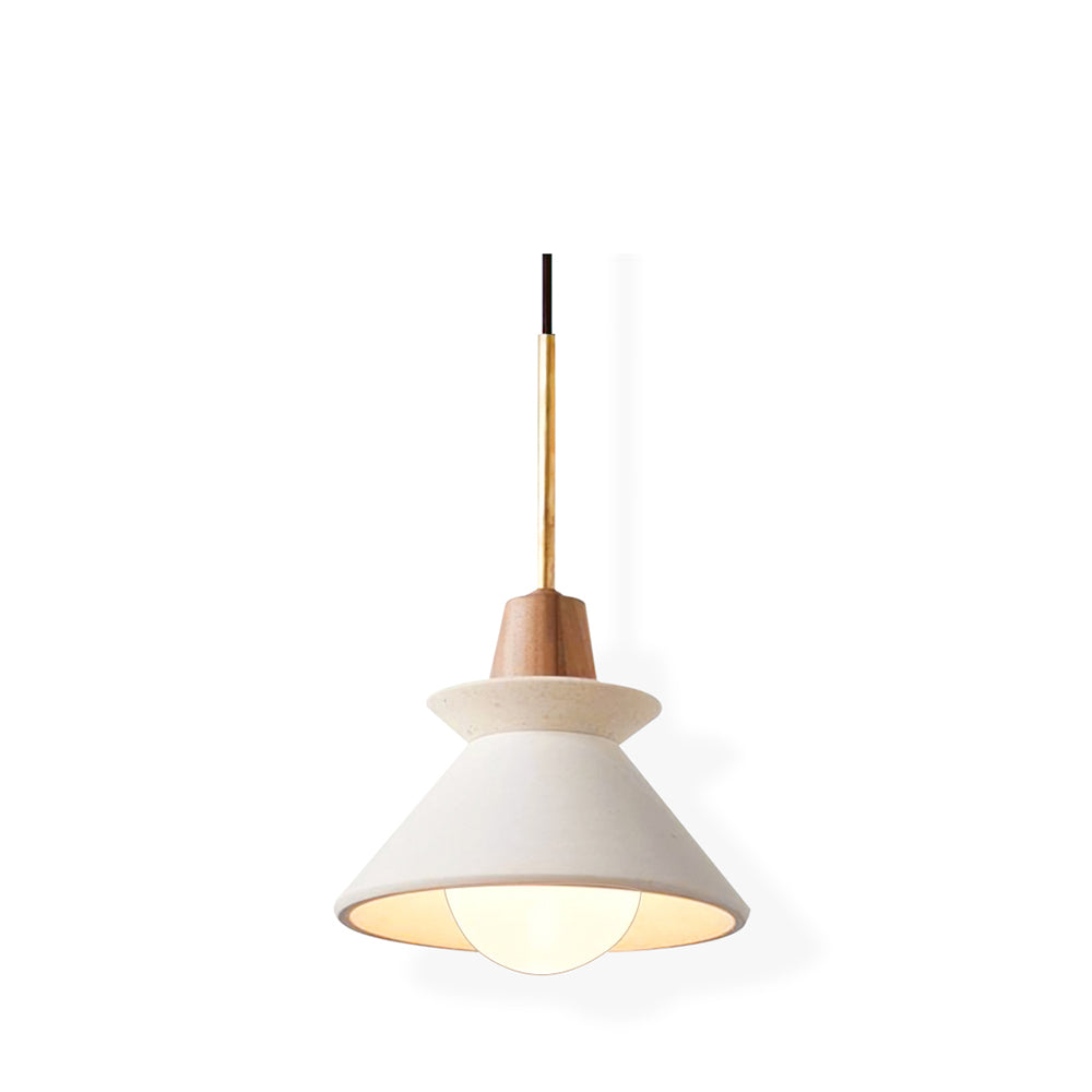 Lampada a sospensione conica Ferami