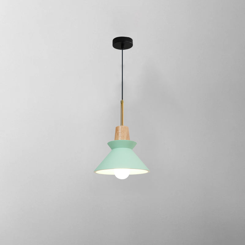 Lampada a sospensione conica Ferami