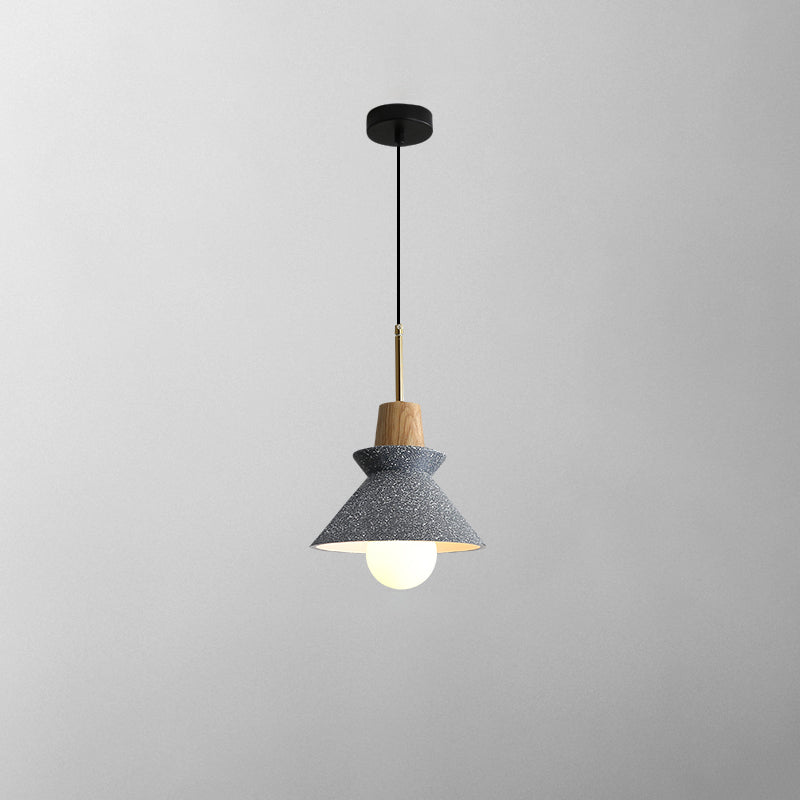 Lampada a sospensione conica Ferami