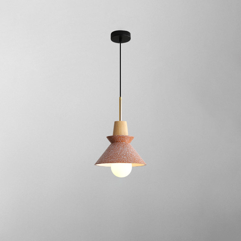Lampada a sospensione conica Ferami