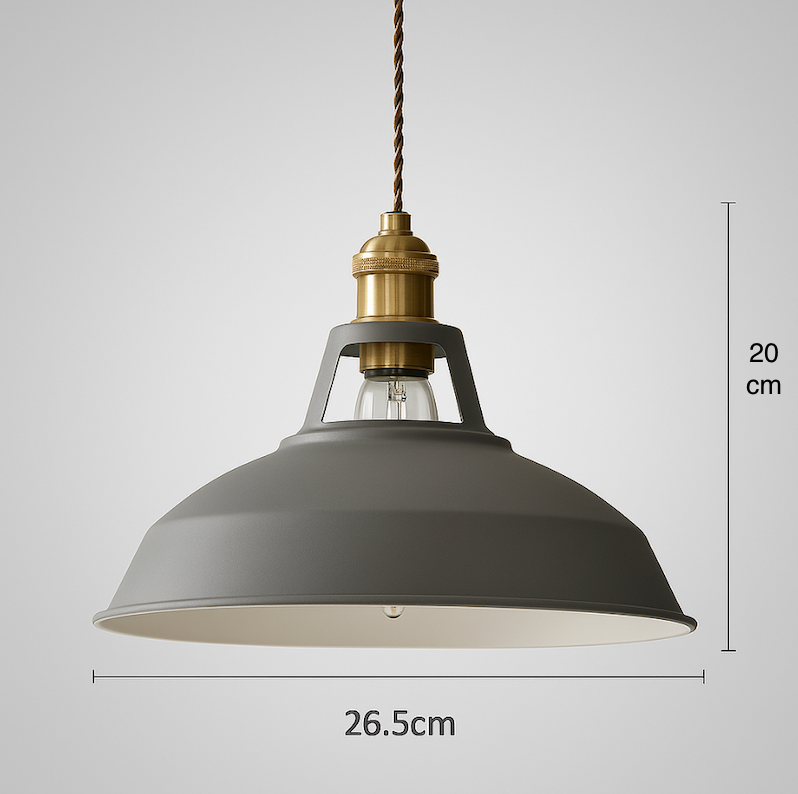 Lampada a sospensione a cupola Palcoraro