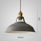Lampada a sospensione a cupola Palcoraro