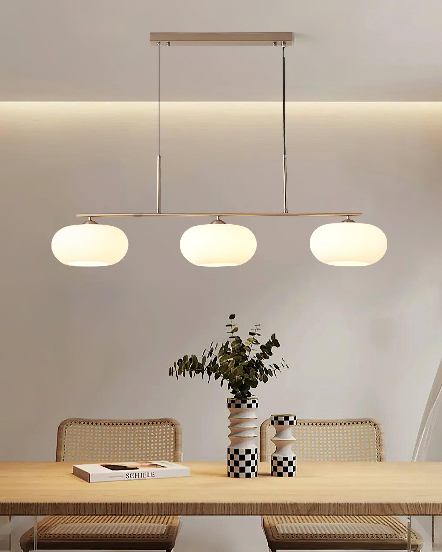 Lampada a sospensione globo Fioraelia