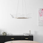 Lampadario a foglia Nelira