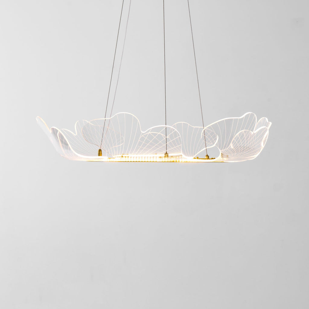 Lampadario a foglia Nelira
