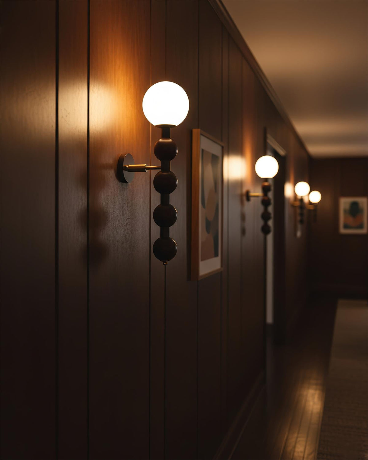 Selene Gourd Wall Lamp – detail 3