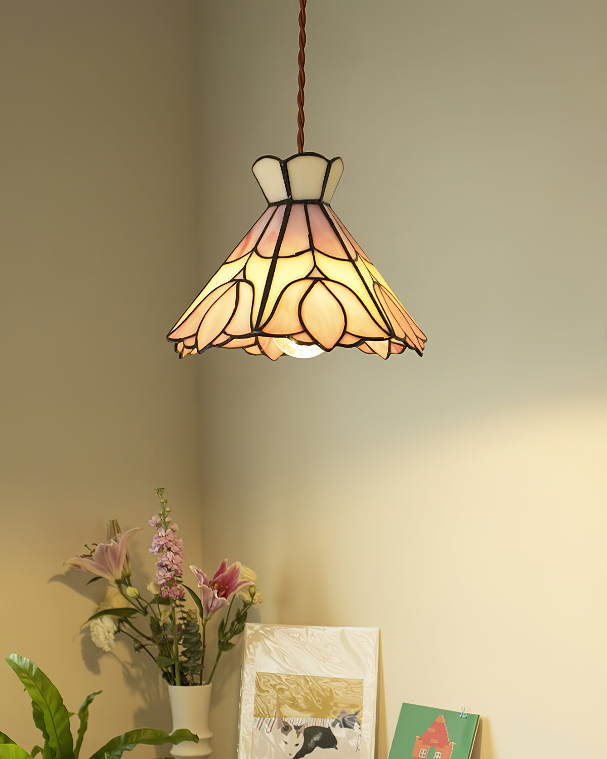 Lampada a sospensione vintage Silula