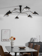 Lampadario a bracci Anlora