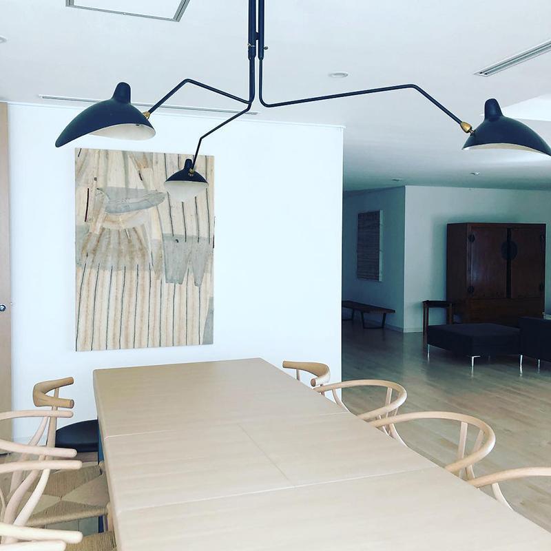 Lampadario a bracci Anlora