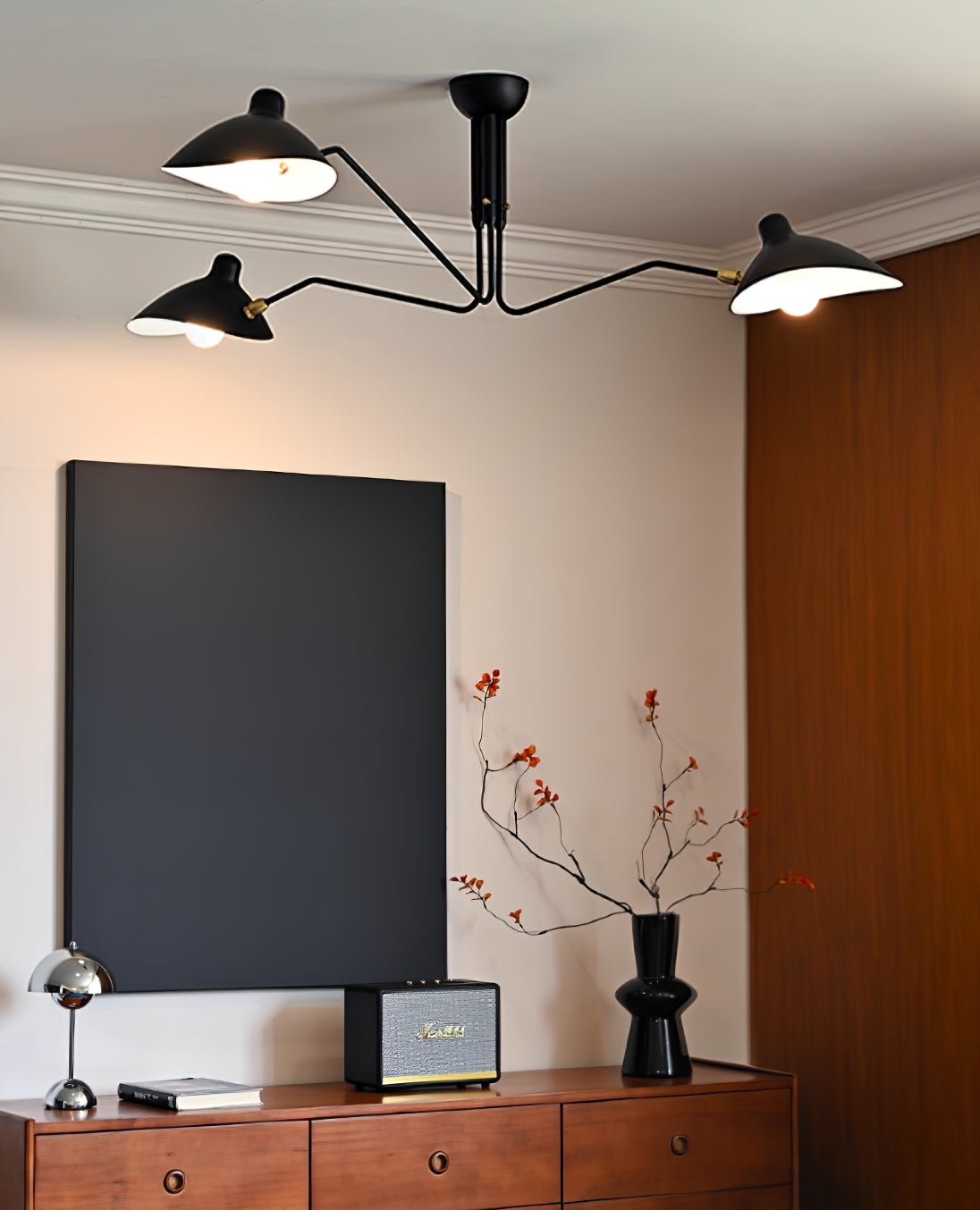 Lampadario a bracci Anlora