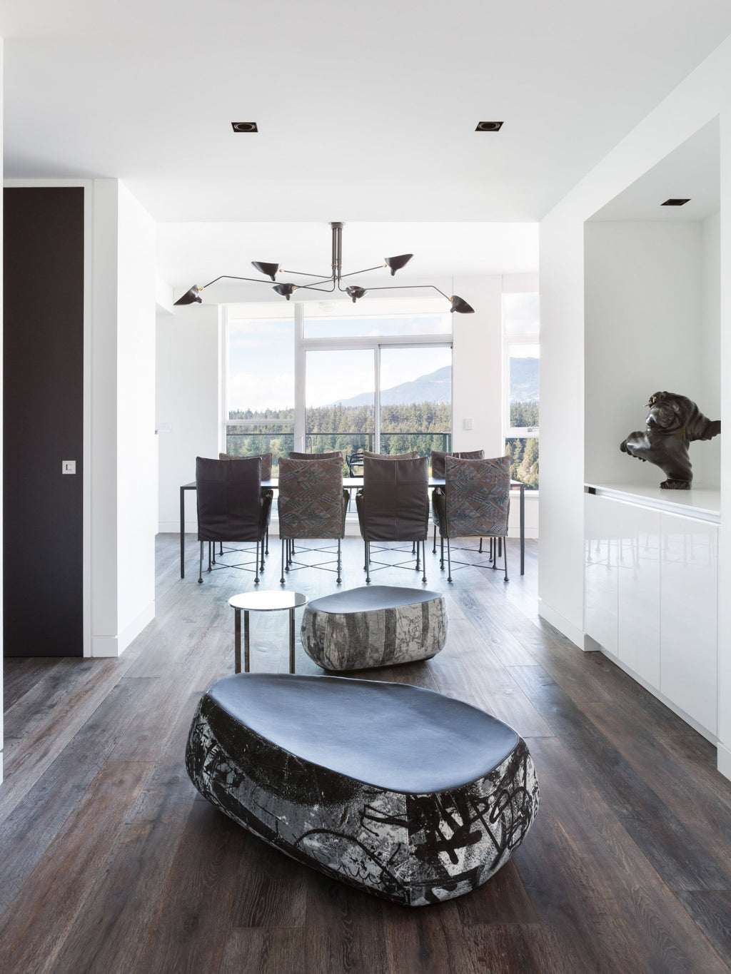 Lampadario a bracci Anlora