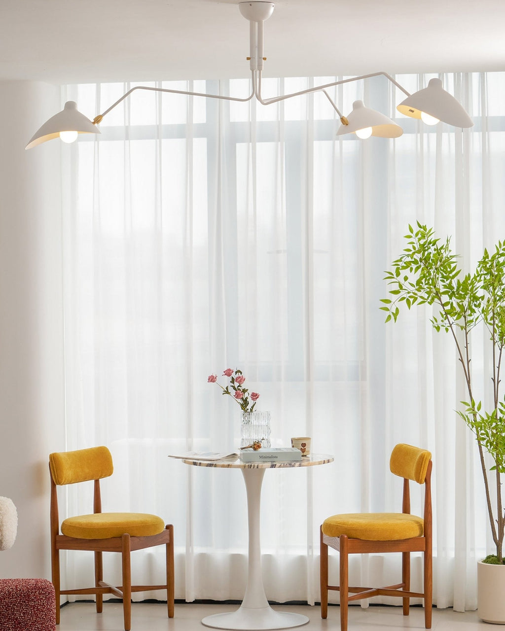 Lampadario a bracci Anlora