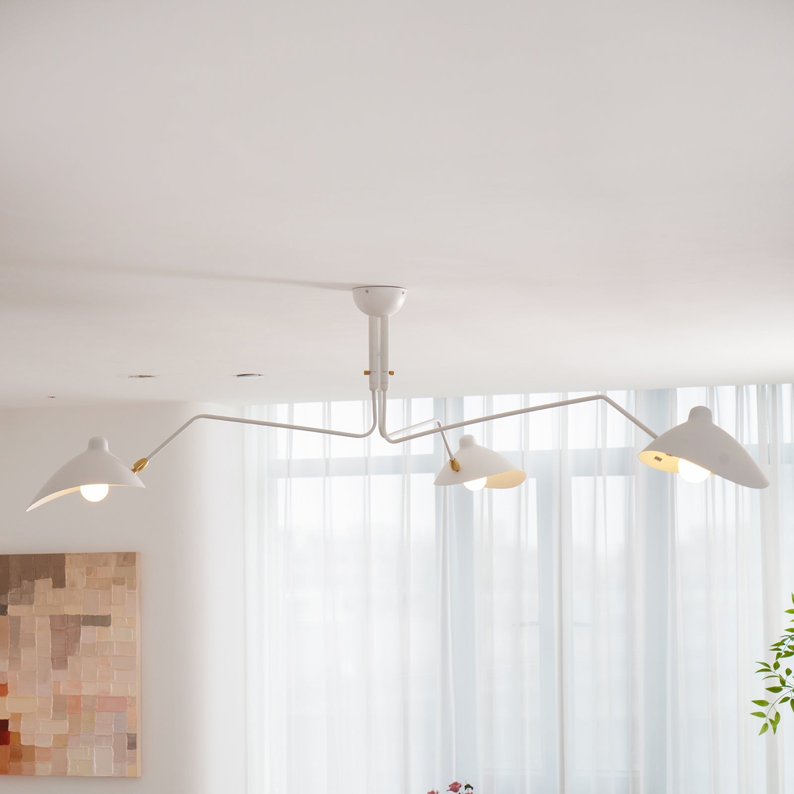 Lampadario a bracci Anlora