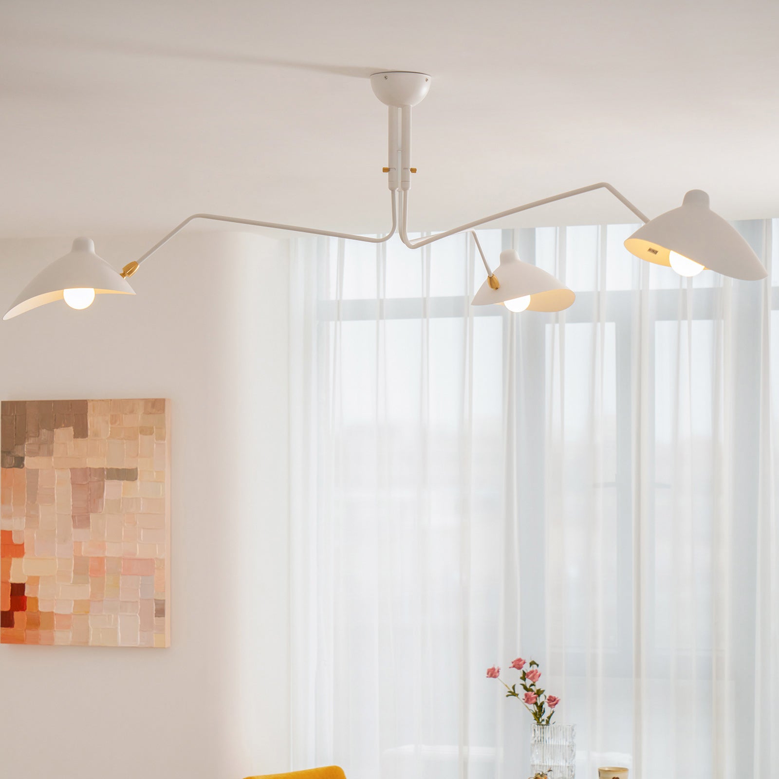Lampadario a bracci Anlora