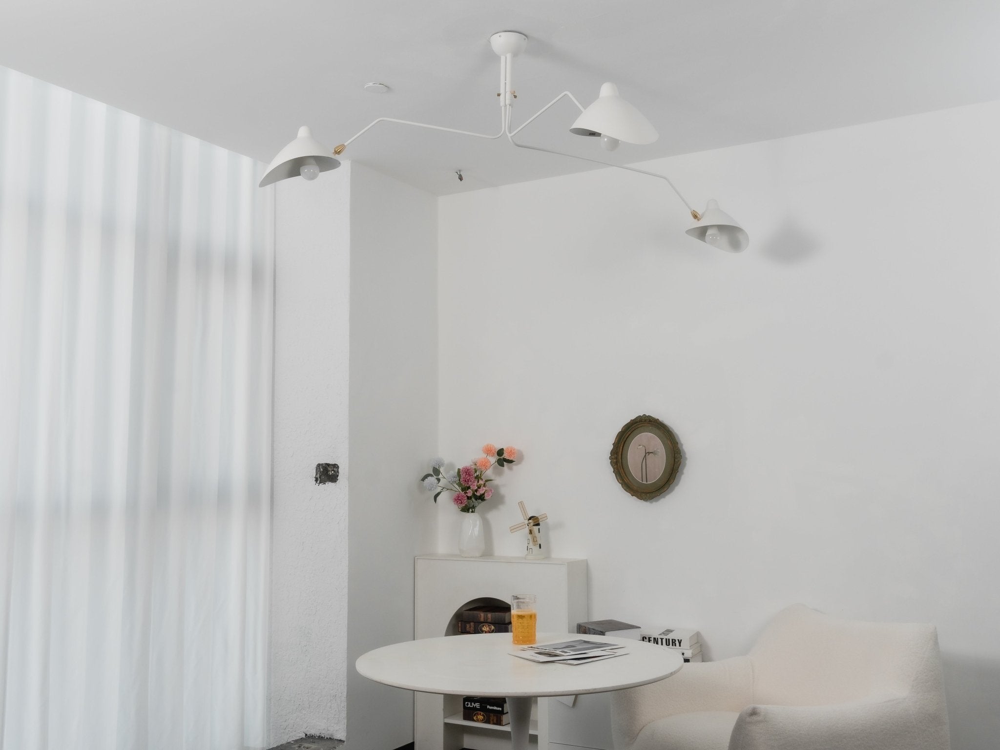 Lampadario a bracci Anlora