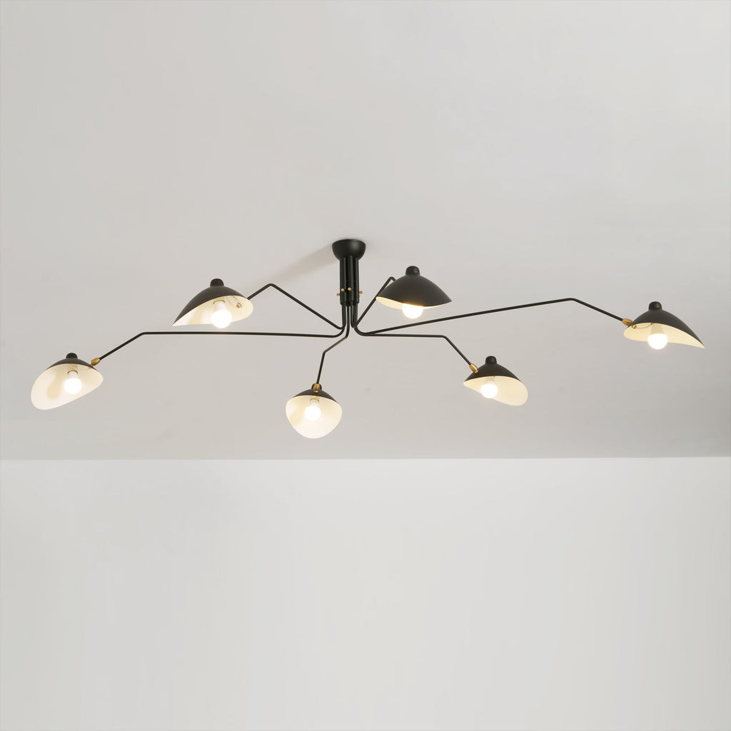 Lampadario a bracci Anlora