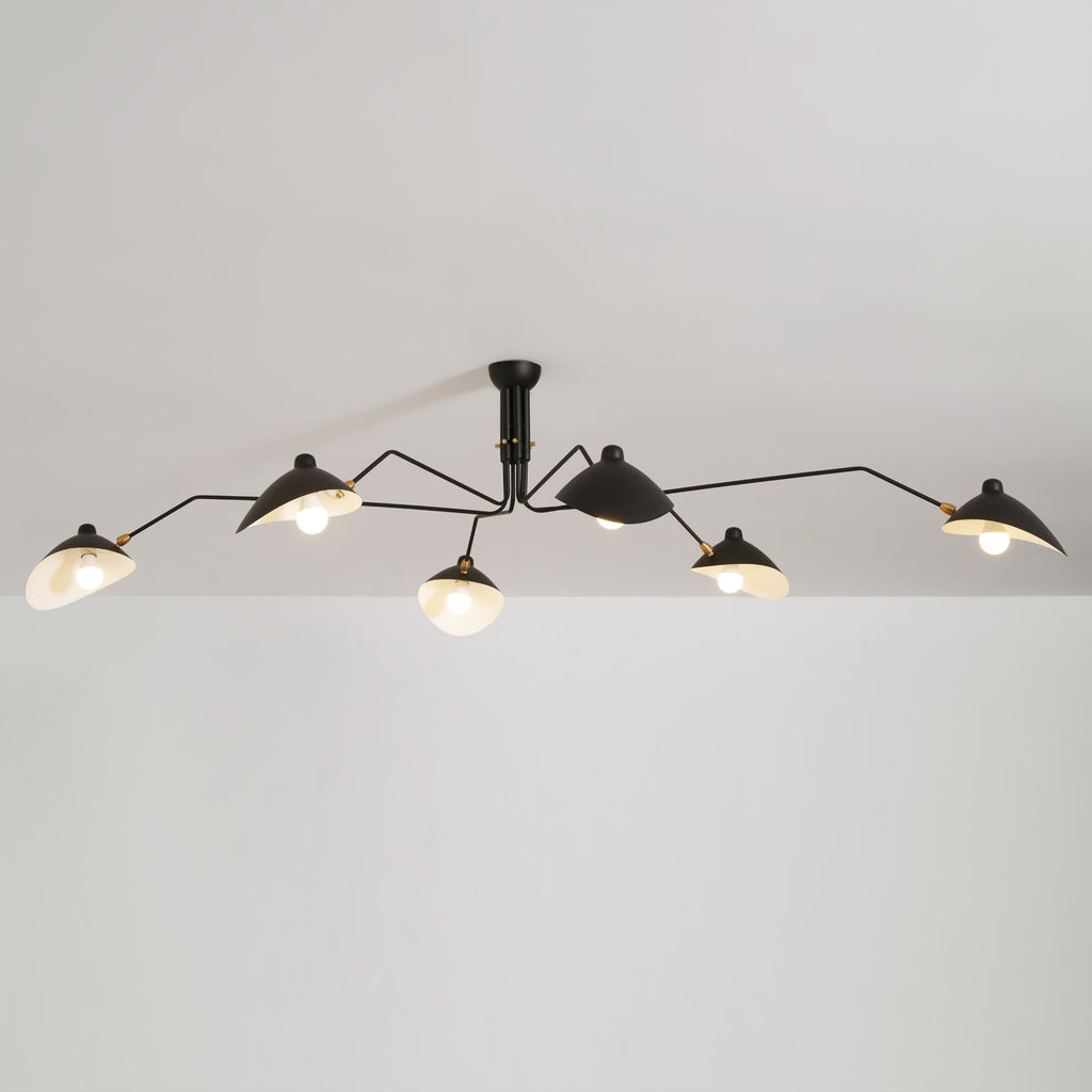 Lampadario a bracci Anlora