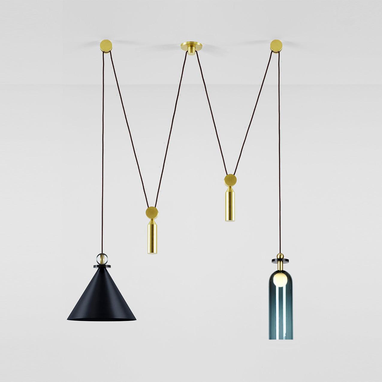 Lampadario geometrico Perilova
