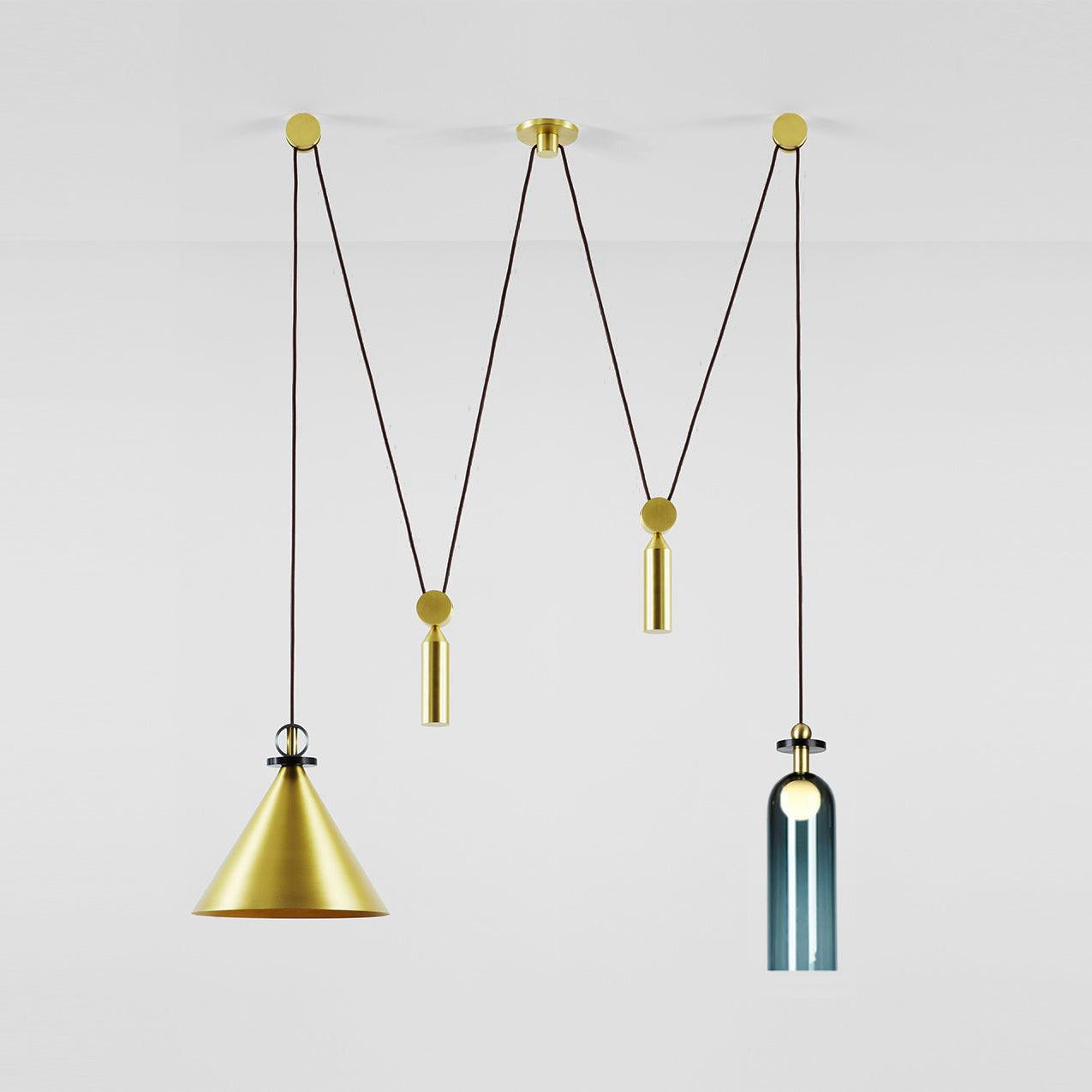 Lampadario geometrico Perilova