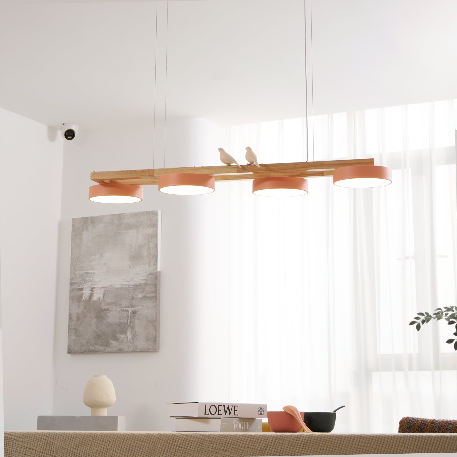 Lampadario lineare Falavaria