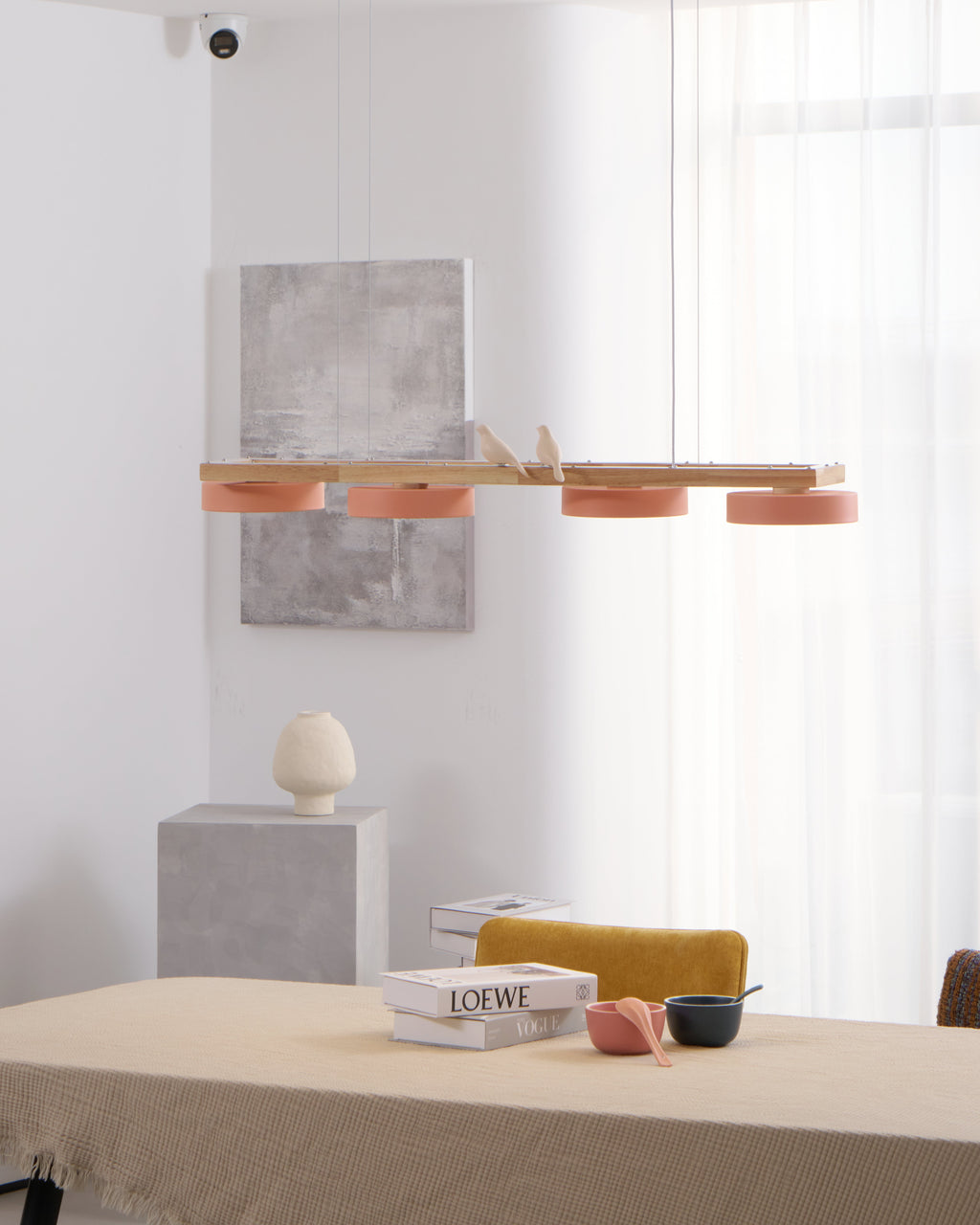Lampadario lineare Falavaria