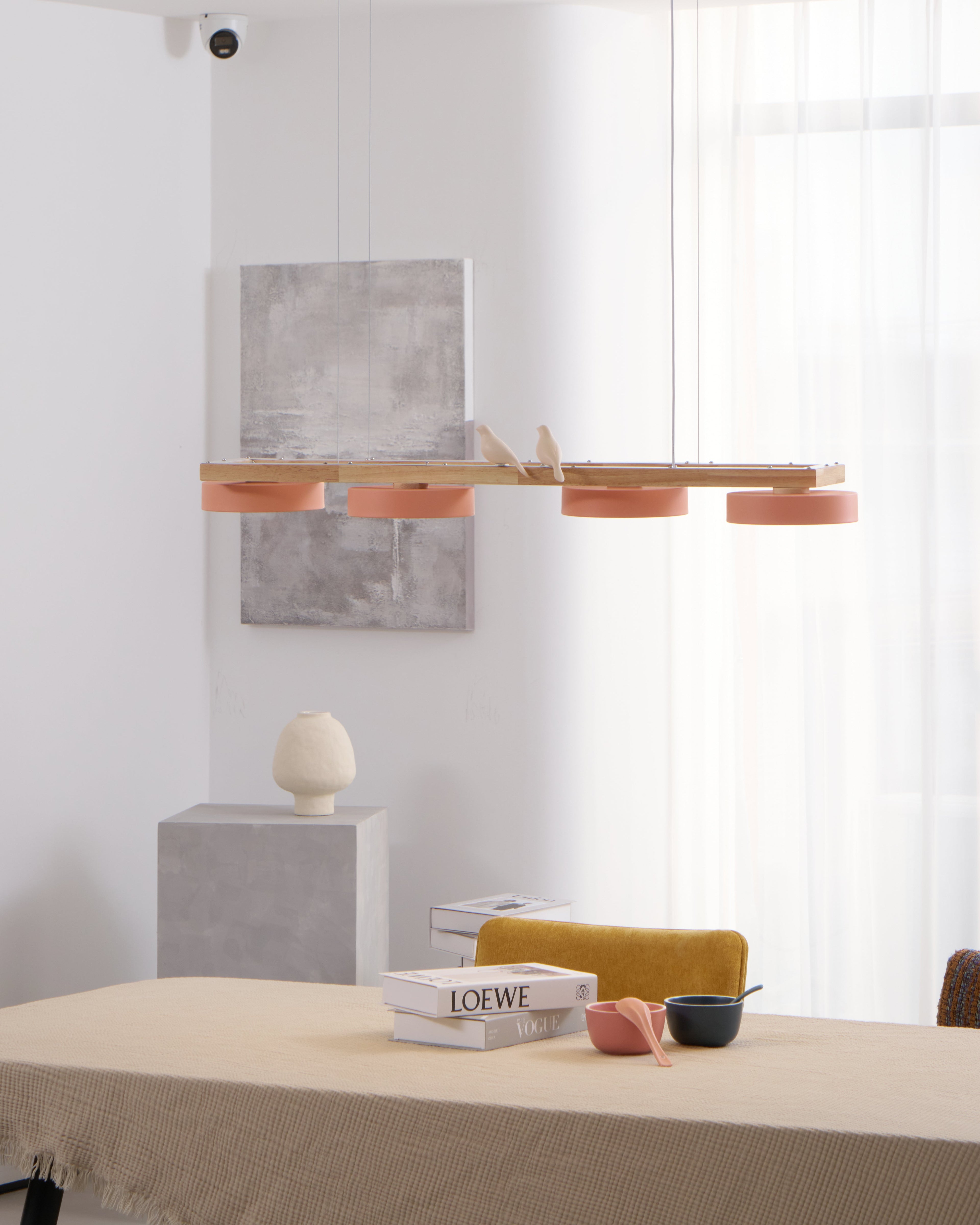 Lampadario lineare Falavaria