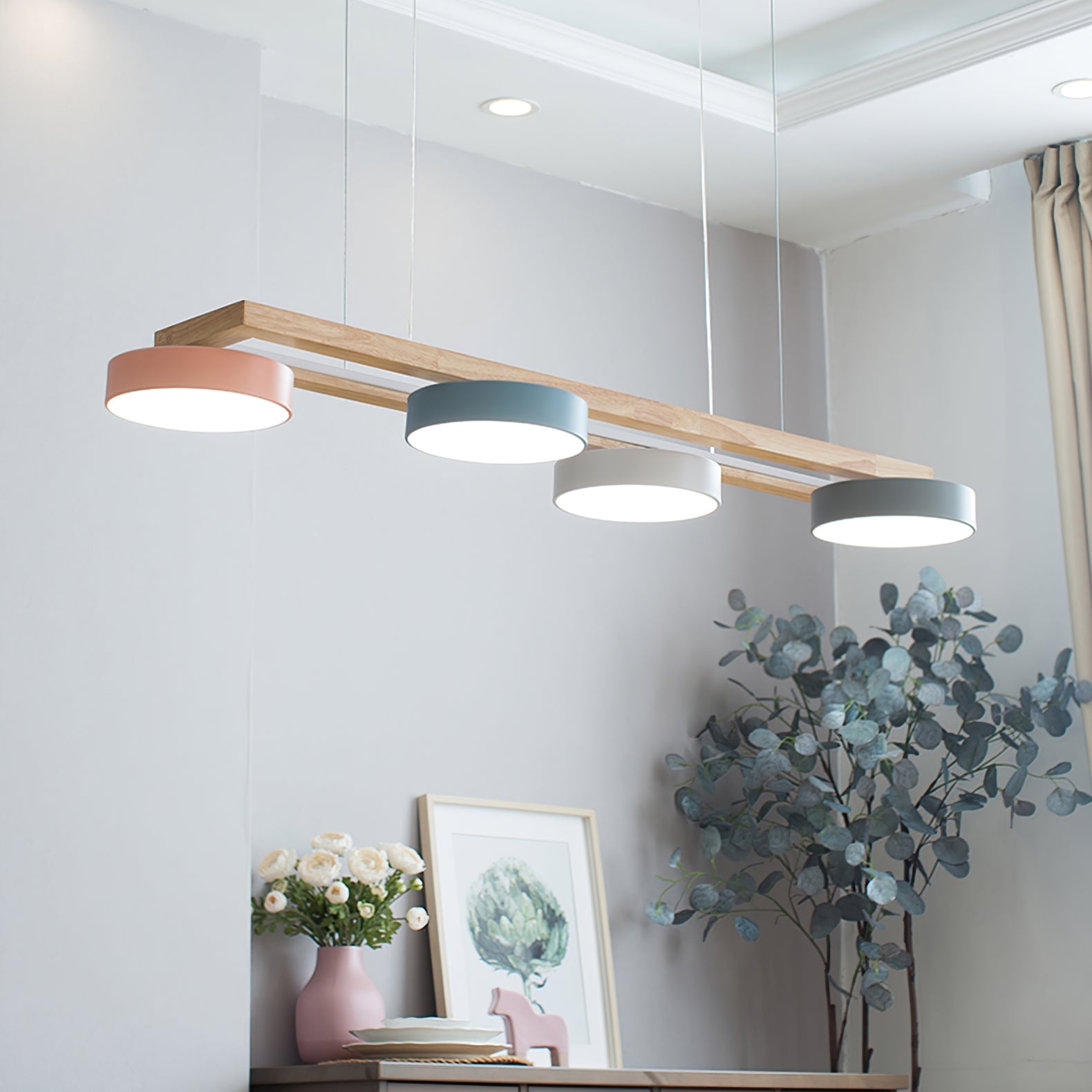 Lampadario lineare Falavaria
