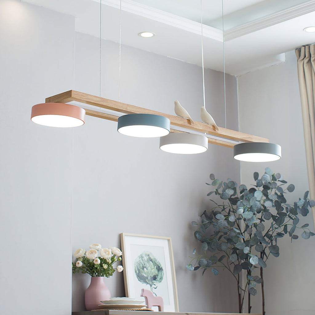 Lampadario lineare Falavaria