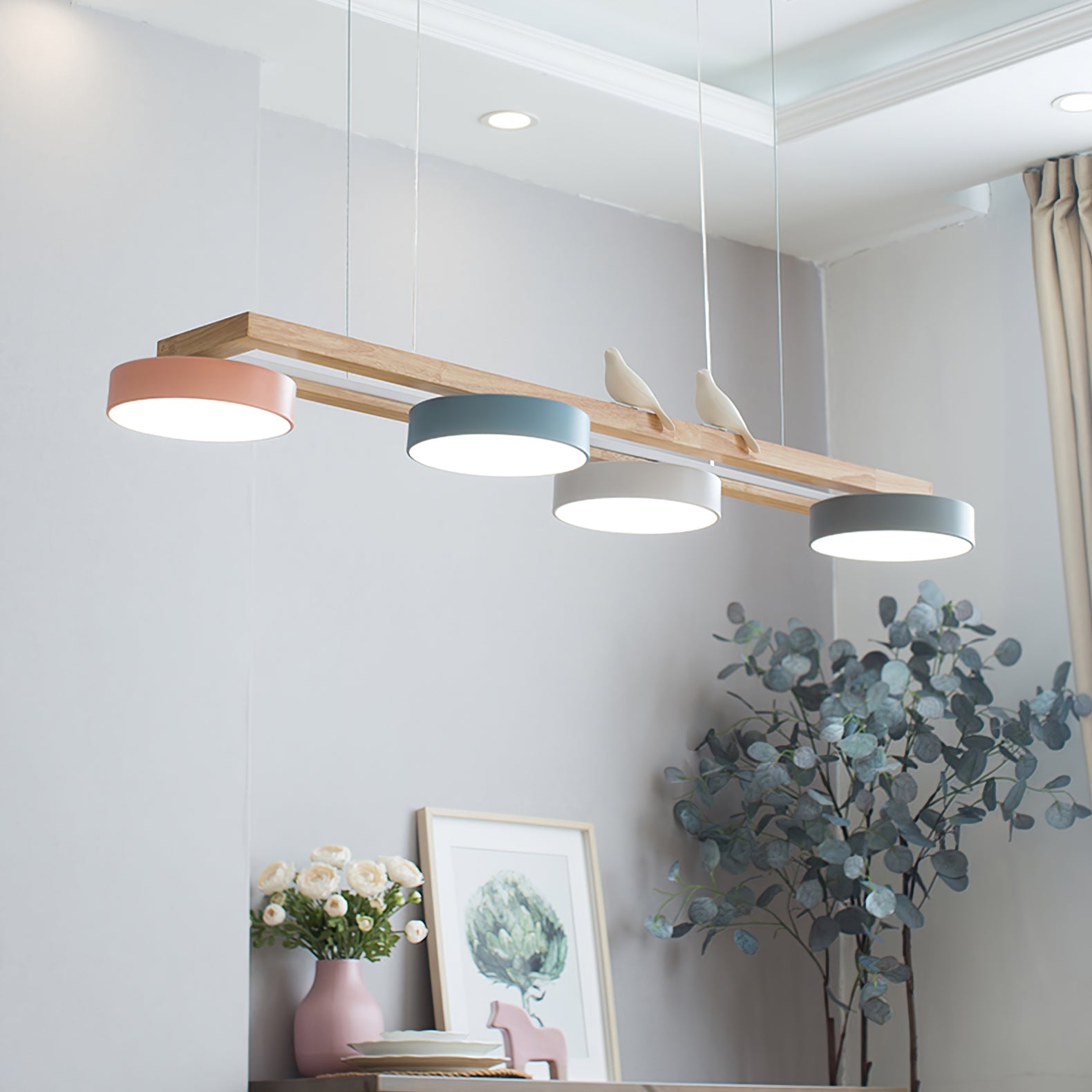 Lampadario lineare Falavaria