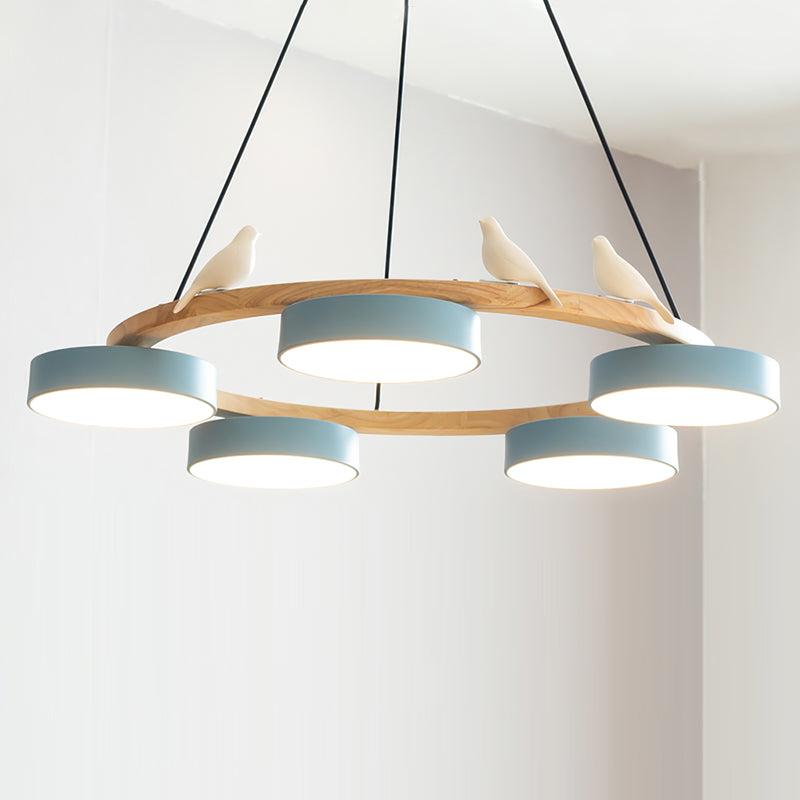 Lampadario rotondo Elora
