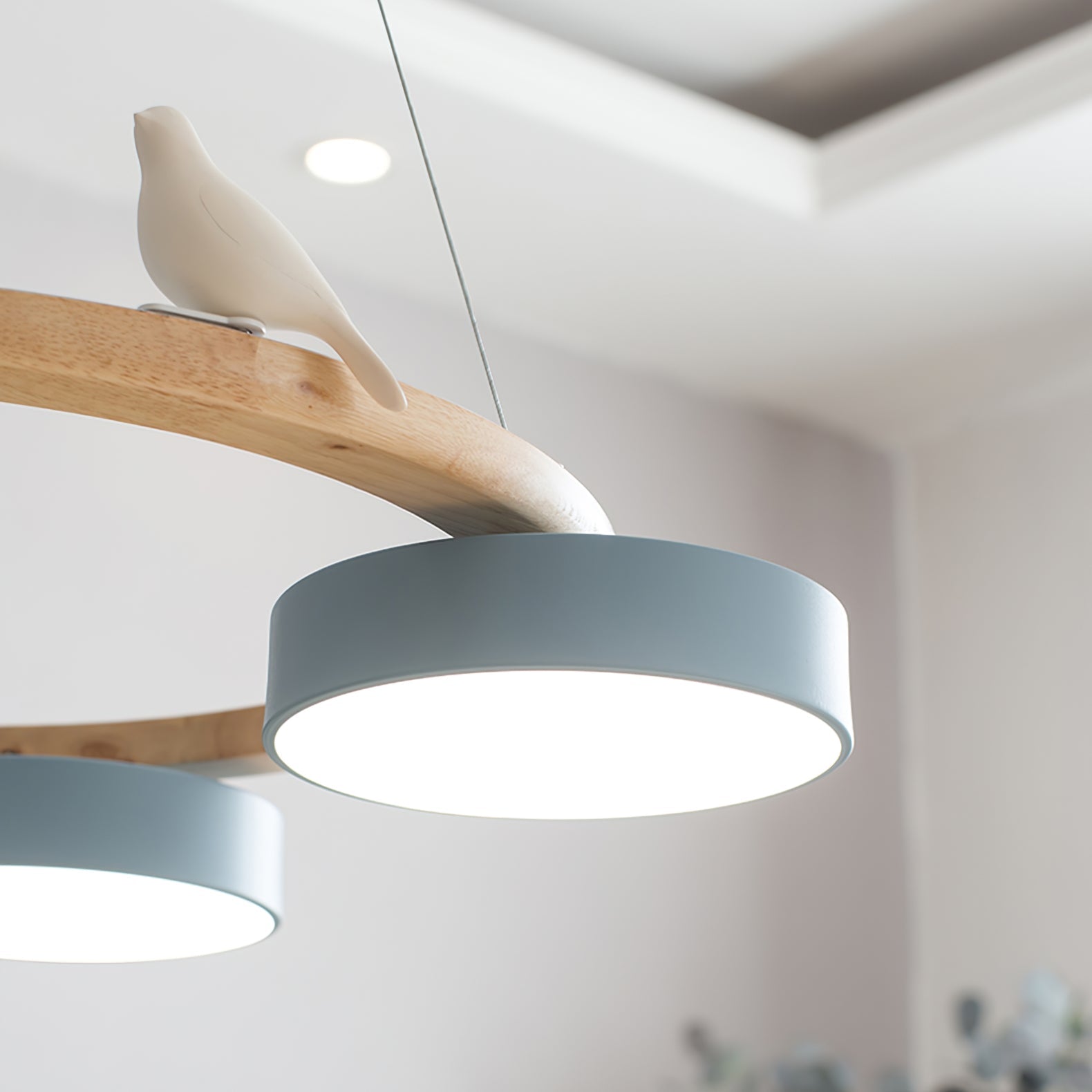 Lampadario rotondo Elora