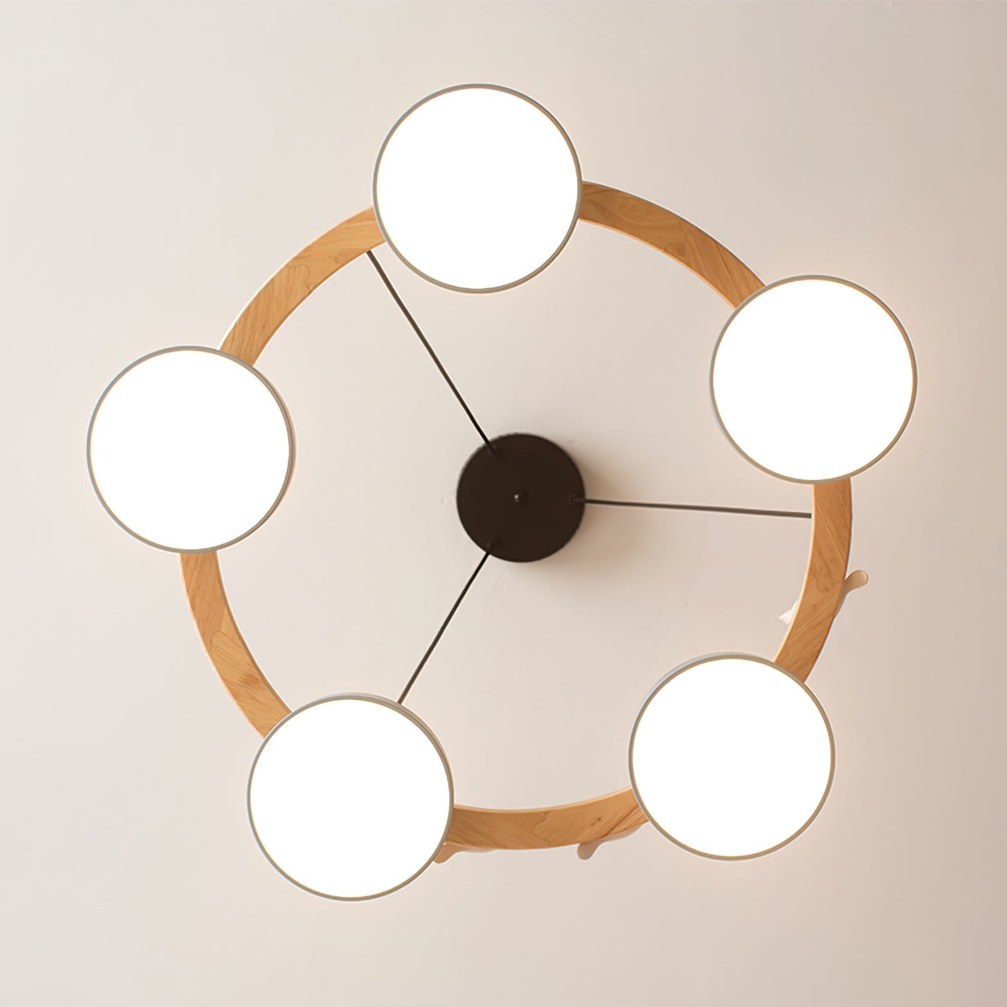 Lampadario rotondo Elora