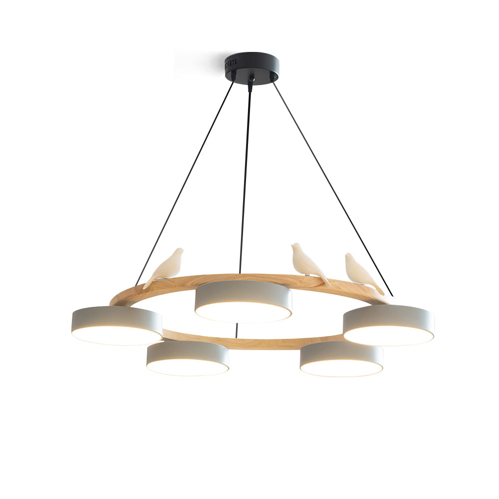 Lampadario rotondo Elora