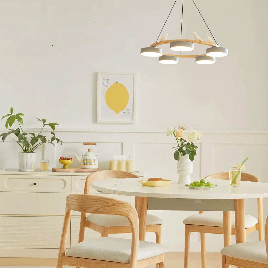 Lampadario rotondo Elora
