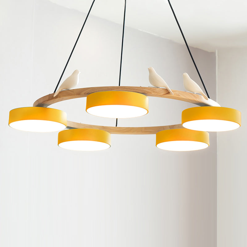 Lampadario rotondo Elora