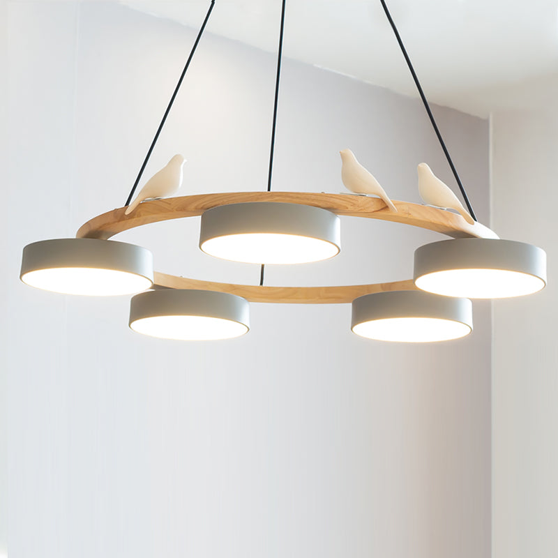 Lampadario rotondo Elora