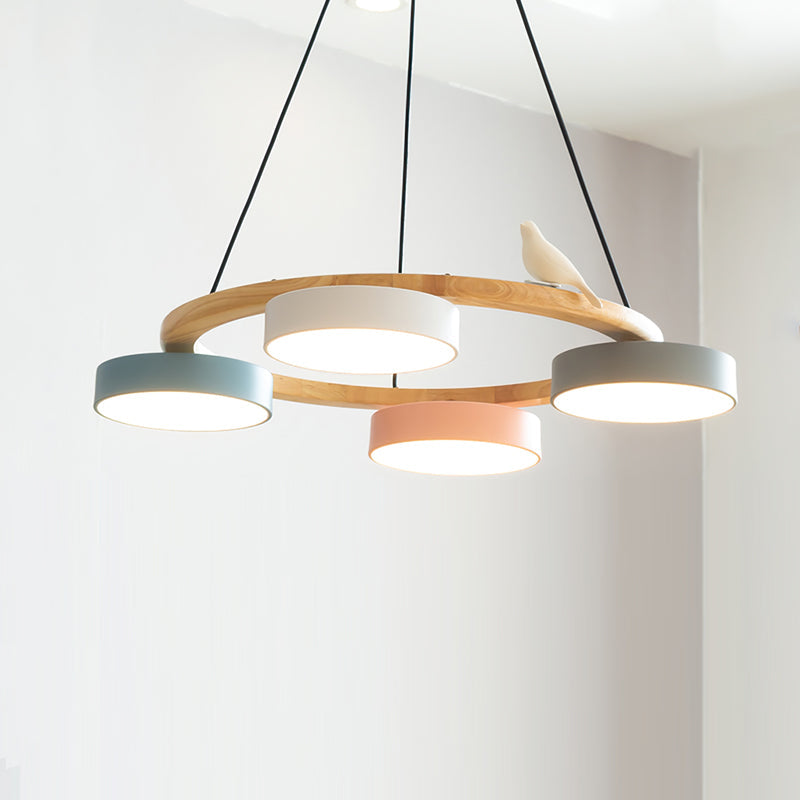Lampadario rotondo Elora