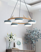 Lampadario rotondo Elora