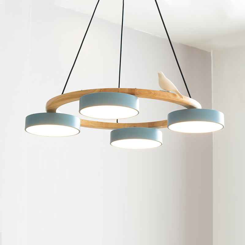 Lampadario rotondo Elora