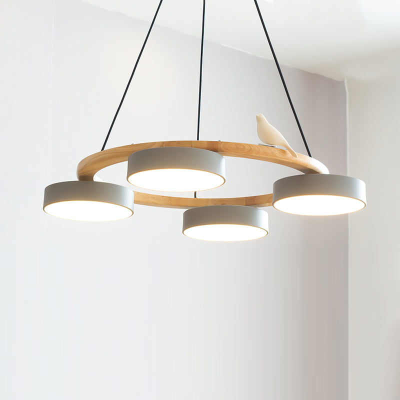 Lampadario rotondo Elora